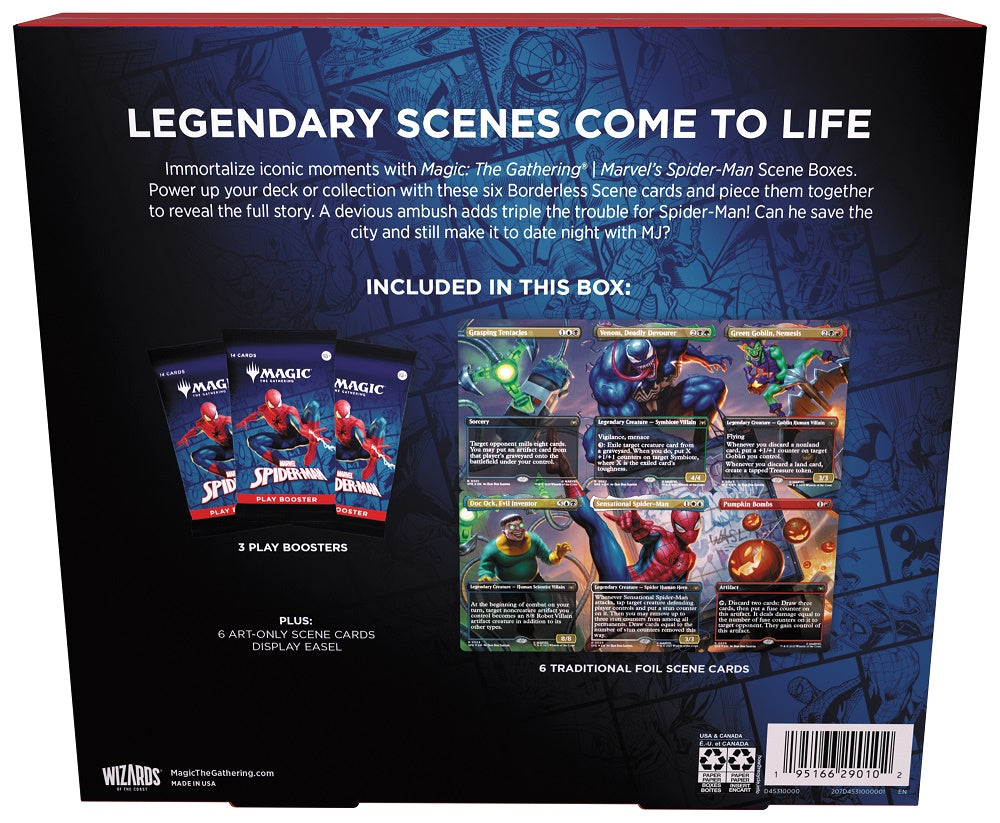 MTG Marvel's Spider-Man - Scene Box (Limit 1) MTG Sealed Magic: The Gathering