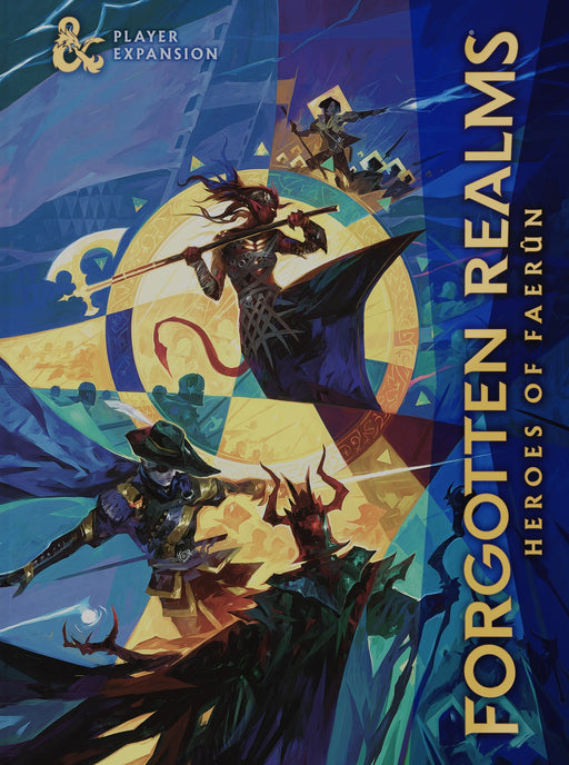 D&D: Forgotten Realms - Heroes of Faerûn Player Expansion (Alt Cover) Dungeons & Dragons 5E Wizards of the Coast
