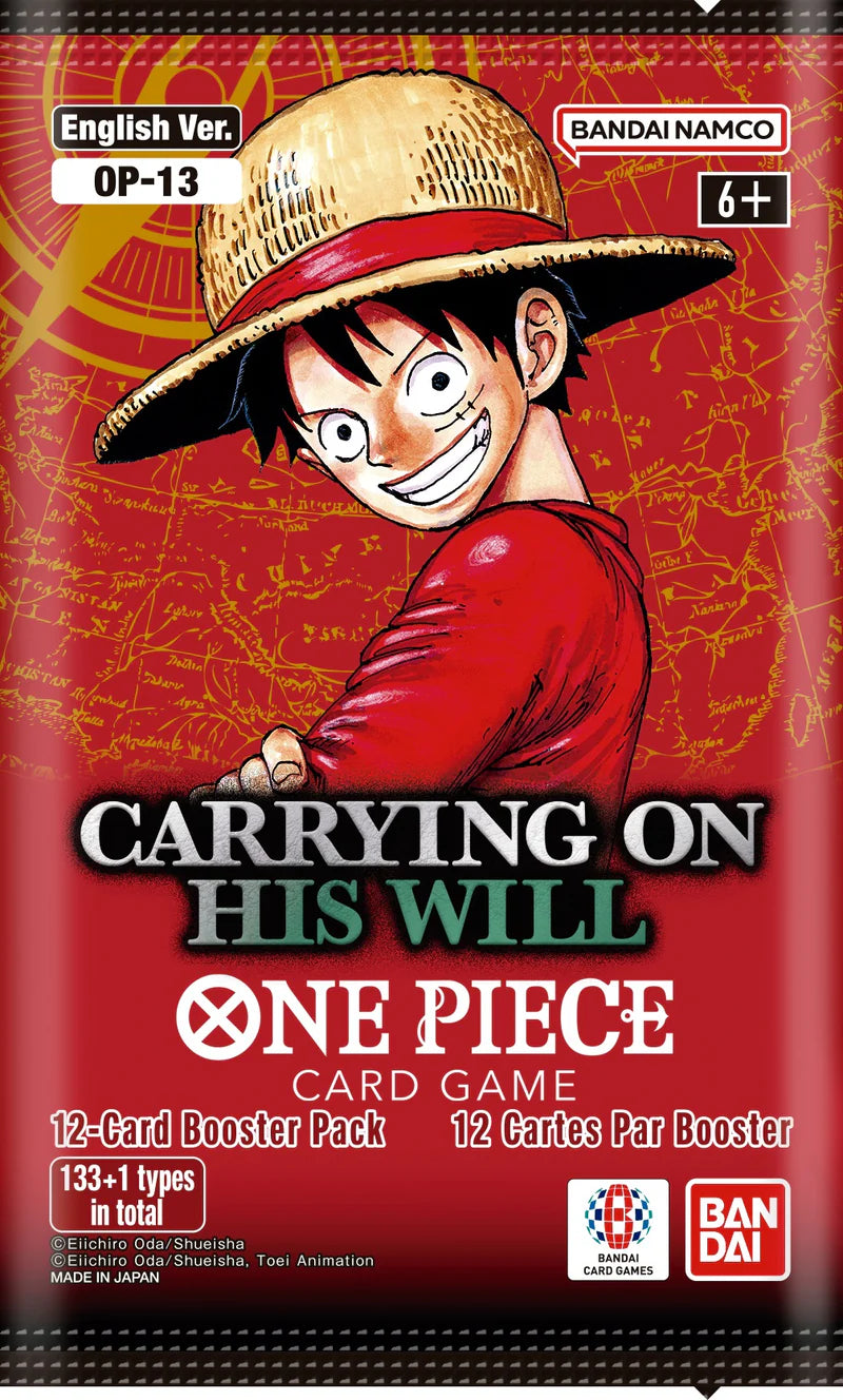 One Piece: Carrying On His Will - Booster Pack [OP-13] One Piece Sealed Bandai