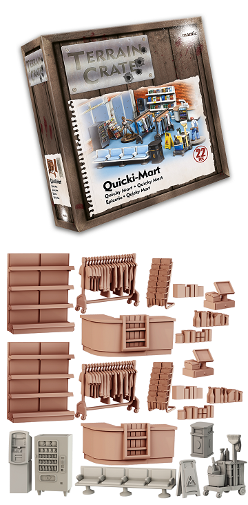 Terrain Crate: Quicki-Mart Terrain Mantic Games   