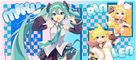 ABYstyle: XXL Mousepad - "Miku & Friends" Hatsune Miku Playmats ABYstyle
