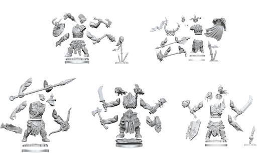 D&D Frameworks: W1 Orcs RPG Miniatures WizKids