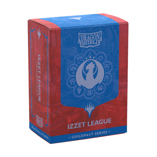Dragon Shield: Dual Matte Art Sleeves - "Izzet League" MTG Guildpact Series 100Ct Card Sleeves Dragon Shield