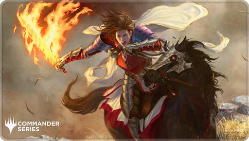 Ultra Pro: Stitched Playmat - "Syr Gwyn, Hero of Ashvale" MTG Commander Series Playmats Ultra Pro