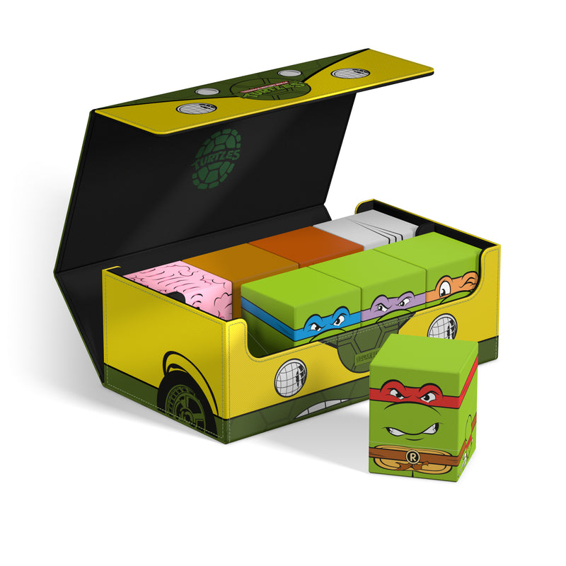 Ultimate Guard: Squaroes Collector Case 1000+ - "Turtle Van" Paramount TMNT Deck Boxes & Storage Ultimate Guard