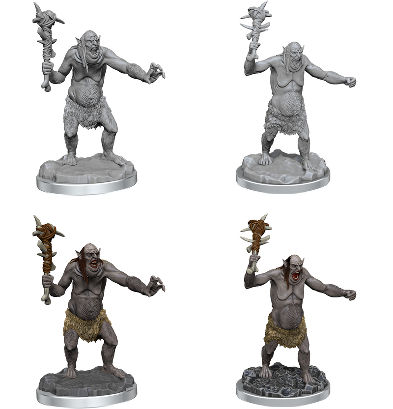 D&D Nolzur's Marvelous Miniatures: W21 Grimlocks Unpainted Miniatures WizKids
