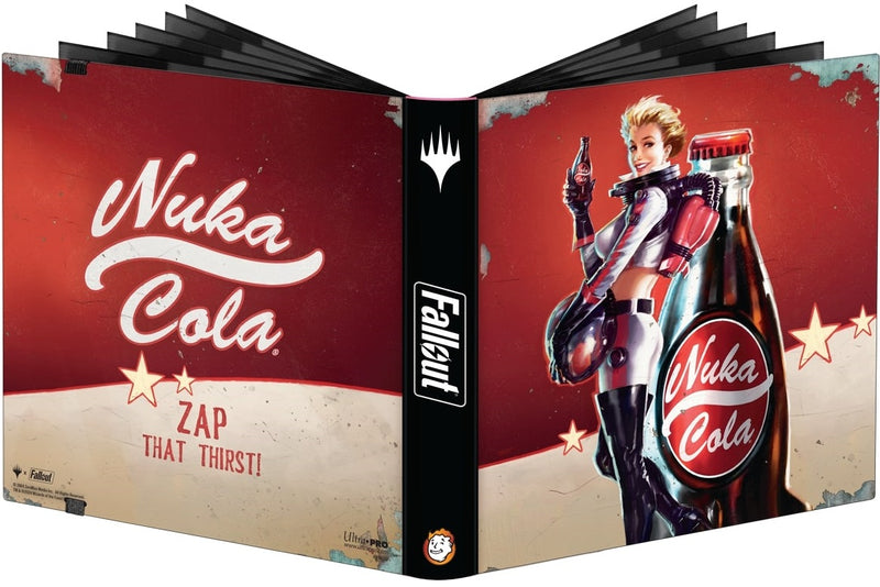 Ultra Pro: 12-Pocket Pro-Binder - "Nuka Cola" MTG Fallout Binders & Pages Ultra Pro