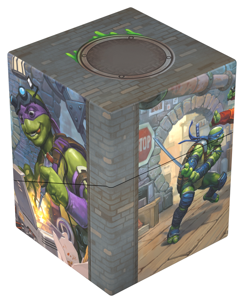 Ultimate Guard: Boulder 100+ - "Turtle Lair" MTG TMNT Deck Boxes & Storage Ultimate Guard
