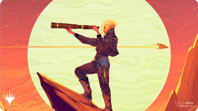 Ultra Pro: Playmat - "Sami, Wildcat Captain - Triumphant" MTG Edge of Eternities Playmats Ultra Pro