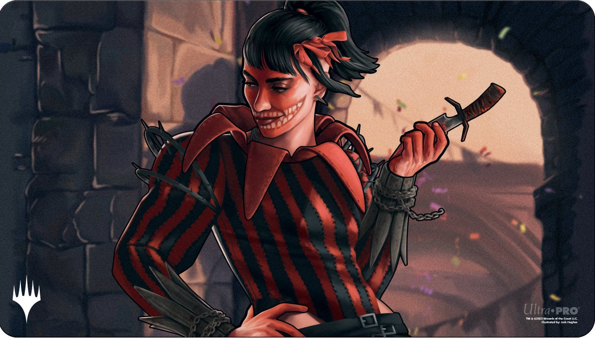 Ultra Pro: Playmat - "Massacre Girl, Known Killer" MTG Murders at Karlov Manor Playmats Ultra Pro