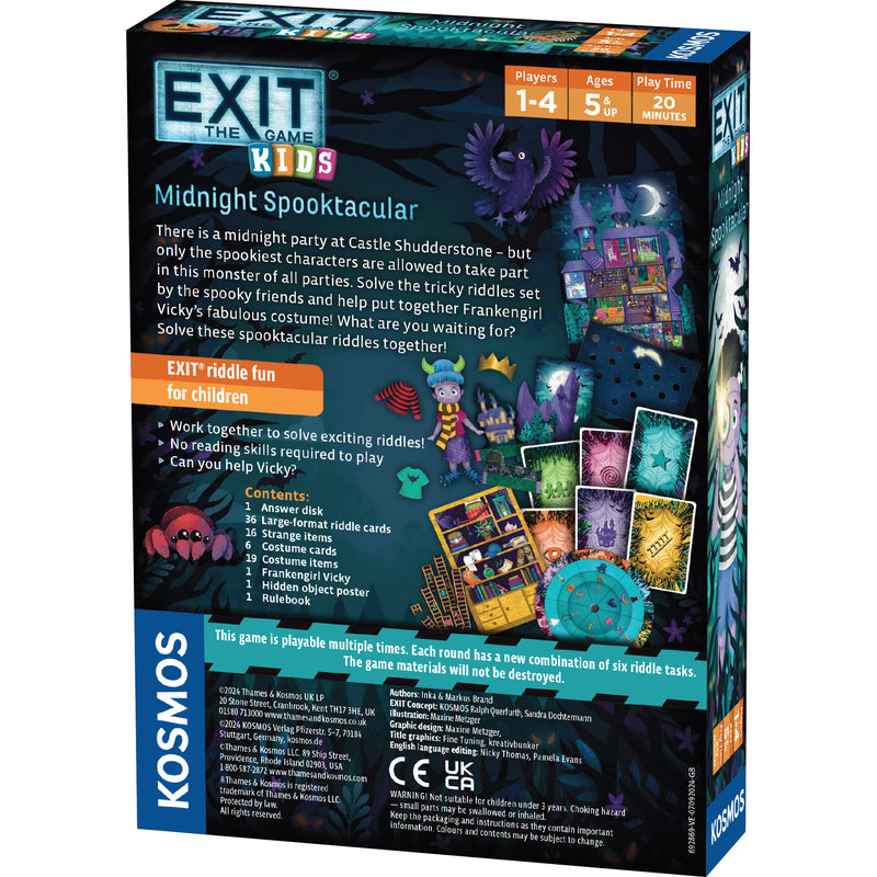 Exit: Kids - Midnight Spooktacular (2025) Board Games Kosmos