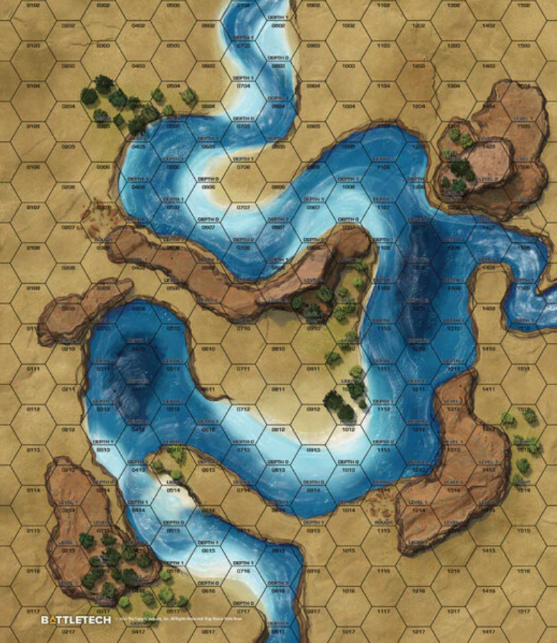 BattleTech: Map Pack - Savannahs BattleTech Catalyst Game Labs