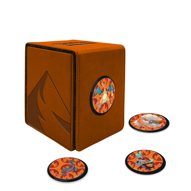 Ultra Pro: Alcove Click Pokémon Scorching Summit Deck Boxes & Storage Ultra Pro
