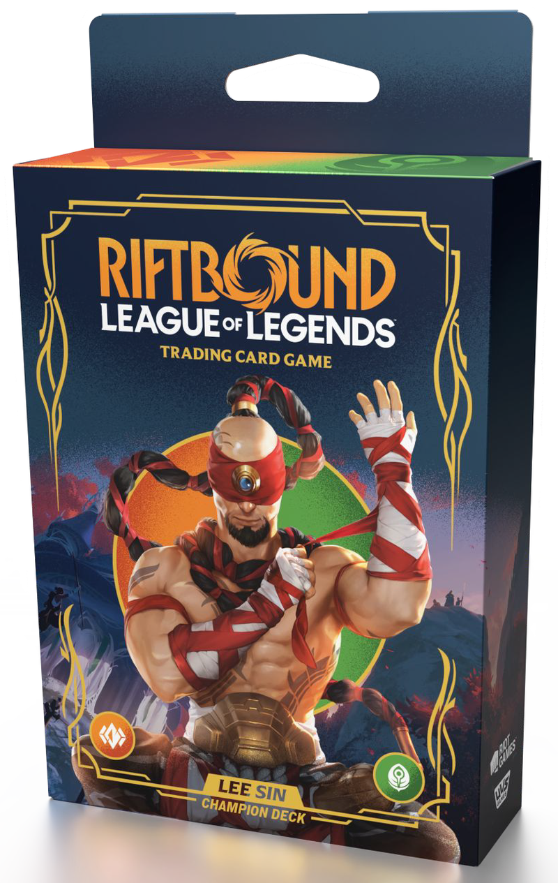 Riftbound - League of Legends TCG: Origins - Champion Deck (Lee Sin) (Limit 1 Per Person) Riftbound Sealed UVS Games