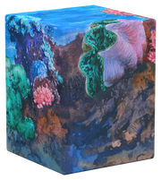 Ultimate Guard: Boulder 100+ - "Seablue Hush" Coral Places Deck Boxes & Storage Ultimate Guard