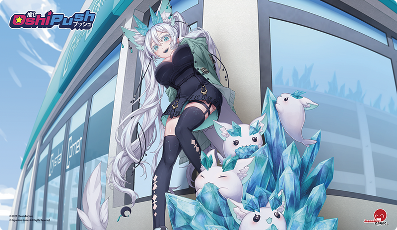[PREORDER Q2] Oshi Push: Playmat - "Edenia Euclase" Gen 2 Card Supplies & Accesories Japanime Games