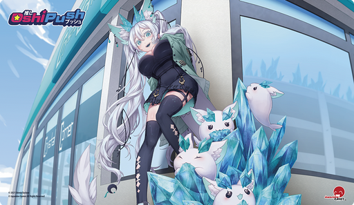 Oshi Push: Playmat - "Edenia Euclase" Gen 2 Card Supplies & Accesories Japanime Games