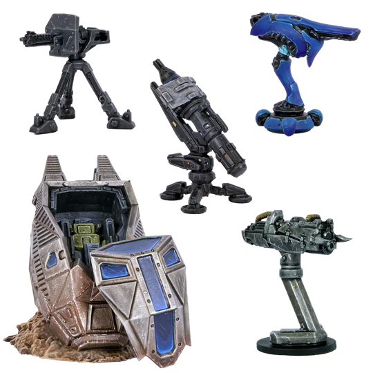[PREORDER Q2] Halo: Flashpoint - ODST Scenery Set Halo: Flashpoint Mantic Games