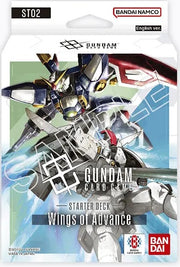 Gundam Card Game: Starter Deck - Wings of Advance [ST02] (Limit 1 Per Person) Gundam Card Game Sealed Bandai