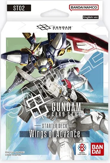Gundam Card Game: Starter Deck - Wings of Advance [ST02] (Limit 1 Per Person) Gundam Card Game Sealed Bandai