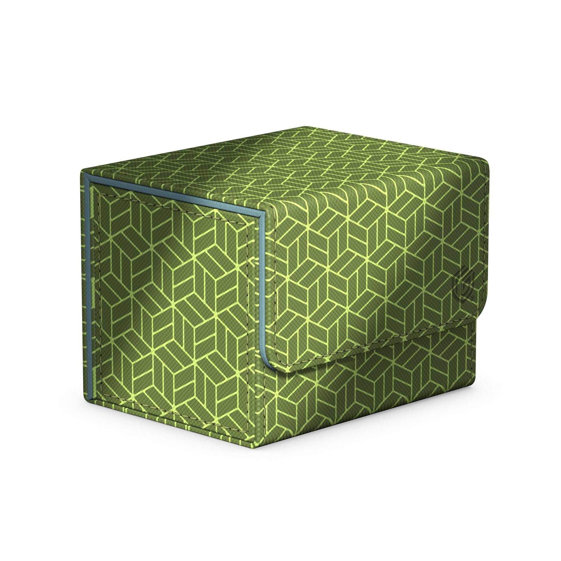 Ultimate Guard: Sidewinder 100+ - "Ajiro" Shogun's Journey (Green/Light Blue) Deck Boxes & Storage Ultimate Guard