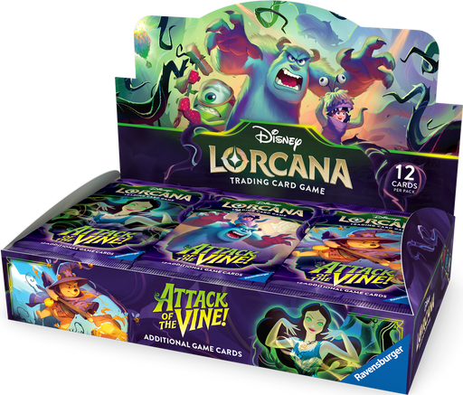 Disney Lorcana: Attack of the Vine! - Booster Box (In-Store Release: June 17 / Shipping Release: June 24) Lorcana Sealed Ravensburger