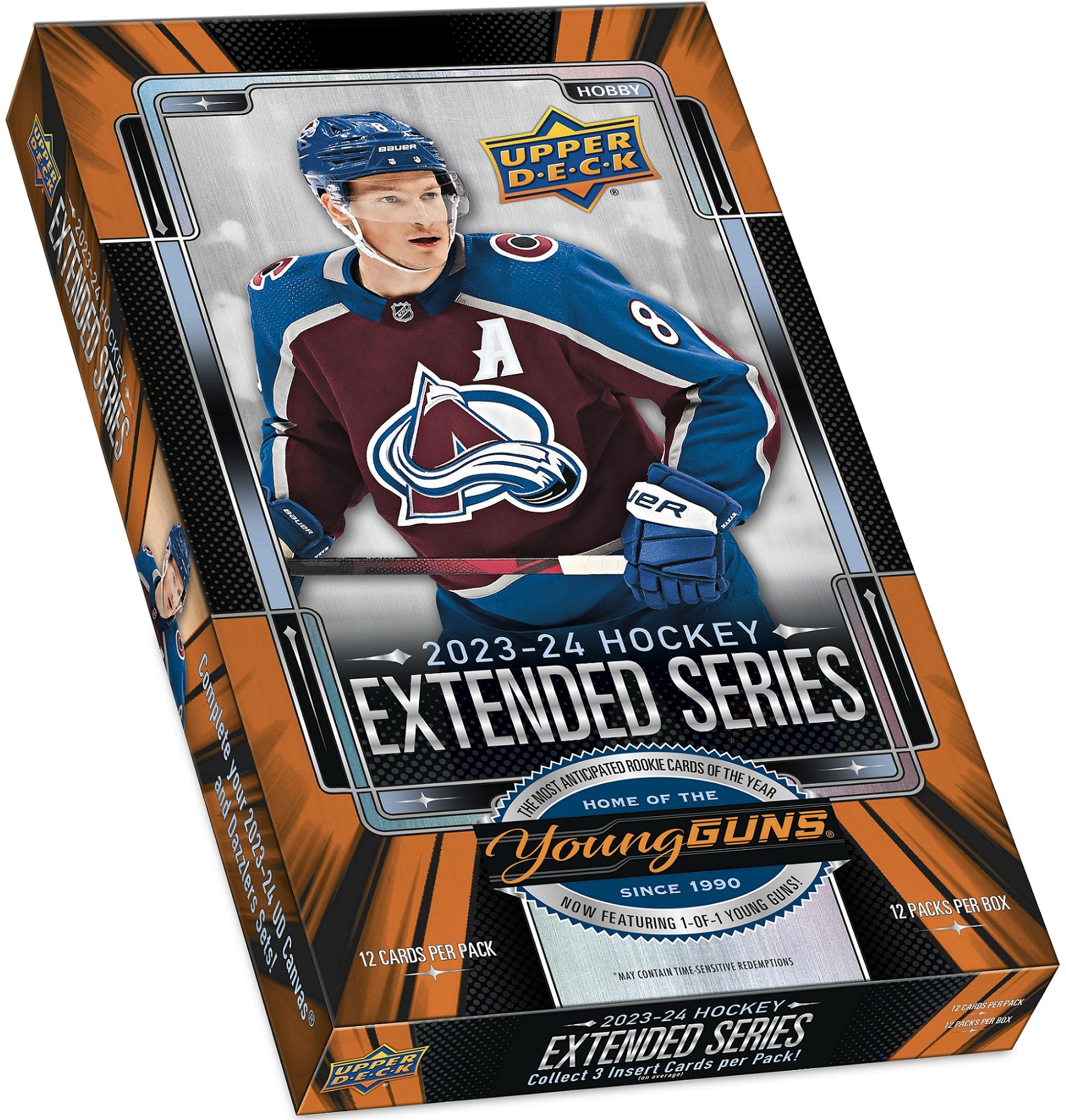 Upper Deck 2023-24 Extended Series Hockey Hobby Box Sports & Collectible Cards Upper Deck   