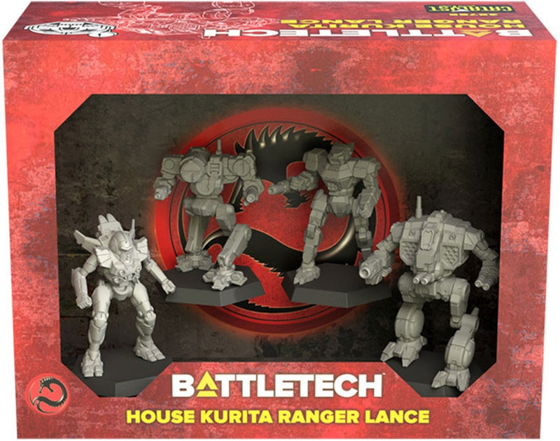 BattleTech: ForcePack - House Kurita Ranger Lance BattleTech Catalyst Game Labs