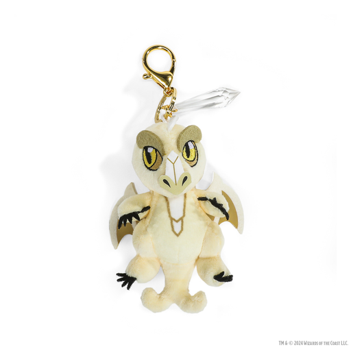 D&D: 3" Plush Charm - "Crystal Wyrmling" 50th Anniversary Gem Wyrmling Toys & Plushes kidrobot