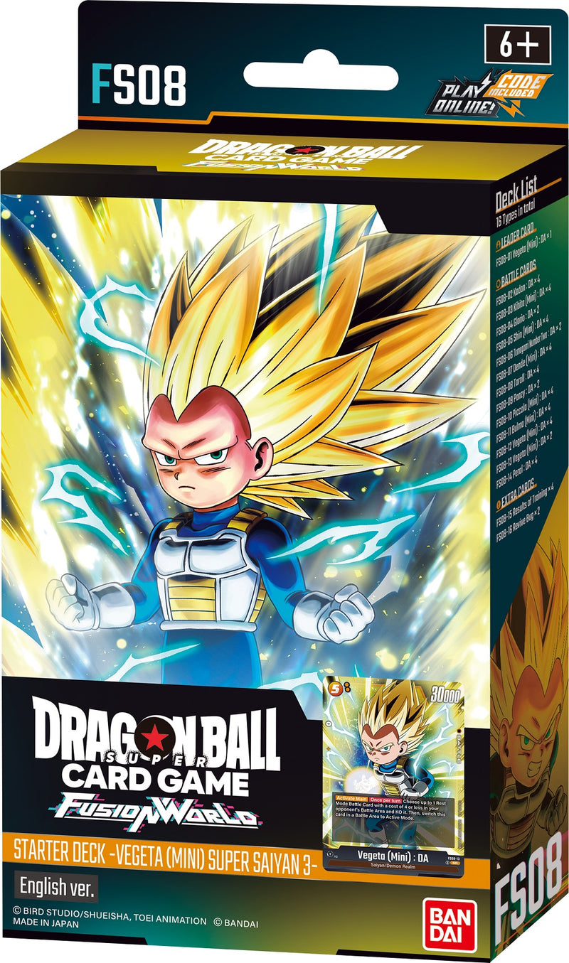 Dragon Ball Super: Fusion World - Starter Deck (Mini Vegita Super Saiyan 3) [DBS-FS08] Dragon Ball Super Sealed Dragon Ball Super