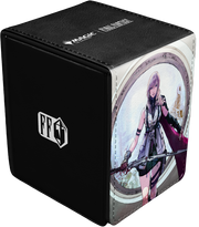Ultra Pro: Alcove Flip 100+ - "Lightning, Army of One" MTG Final Fantasy Universes Beyond Deck Boxes & Storage Ultra Pro