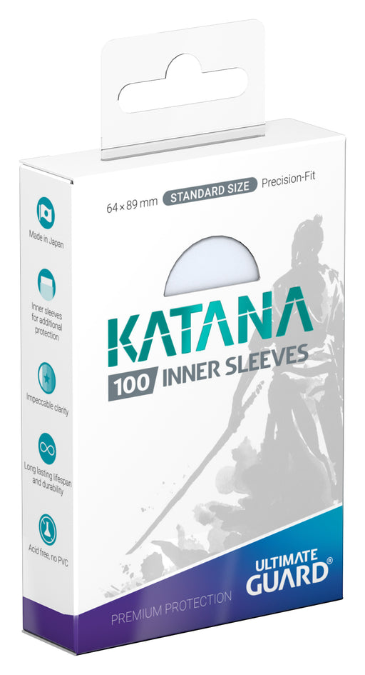 Ultimate Guard: Katana Standard Inner Sleeves 100Ct Card Sleeves Ultimate Guard