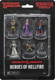 D&D Icons of the Realm: Premium Set - Stranger Things Heroes of Hellfire RPG Miniatures WizKids