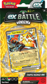 Pokémon Ex Battle Deck: Tapu Koko ex Pokemon Sealed Pokémon   