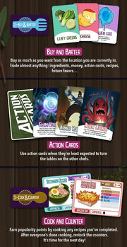 Rival Restaurants Board Games Gap Closer Games