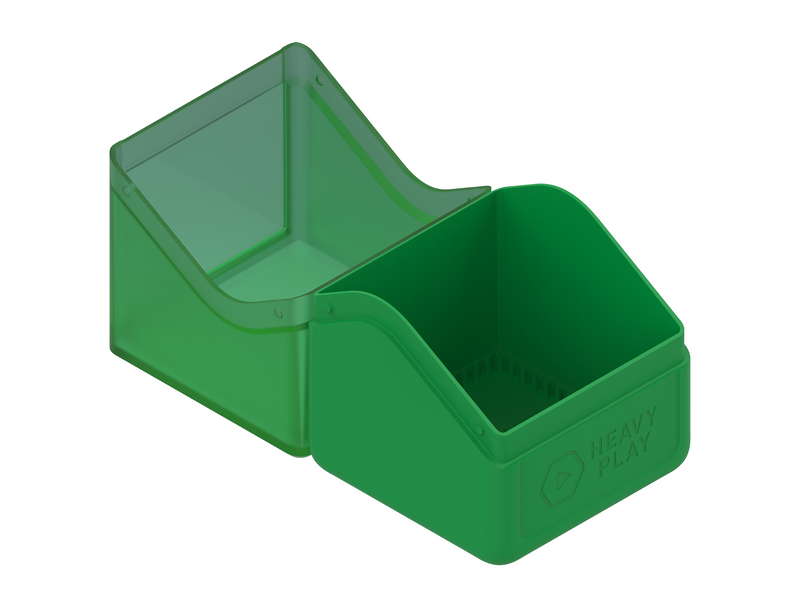 Heavy Play: RFG Deck Box 100 DS - "Druid Green" Deck Boxes & Storage Heavy Play