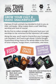 Trash Cult Board Games FoxHen Creatives