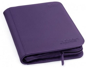 Ultimate Guard: 4 Pocket Zipfolio Xenoskin - Purple Binders & Pages Ultimate Guard