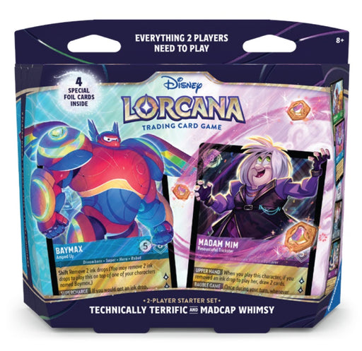 Disney Lorcana: 2-Player Starter Set (Baymax & Madam Mim) (Release Date: October 23) Lorcana Sealed Ravensburger