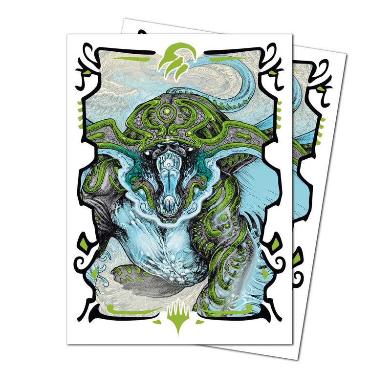 Ultra Pro: Apex Sleeves - "Ureni, the Song Unending" MTG Tarkir Dragonstorm 105Ct Card Sleeves Ultra Pro