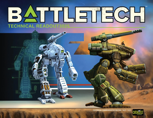 BattleTech: Technical Readout 3025 Centennial Commemorative Edition BattleTech Catalyst Game Labs