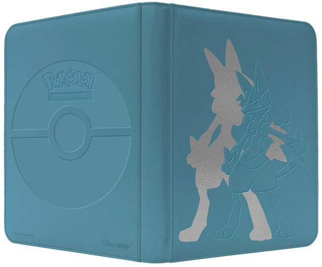Ultra Pro: 9-Pocket Zippered PRO-Binder - "Elite Lucario" Pokémon Binders & Pages Ultra Pro
