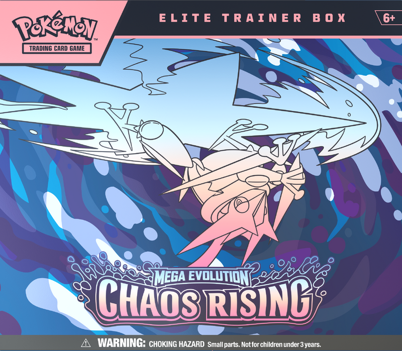 Pokémon Chaos Rising - Elite Trainer Box (Limit 1) Pokemon Sealed Pokémon