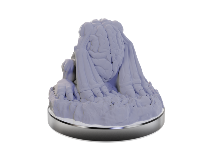 D&D Nolzur's Marvelous Miniature's: W22 Intellect Devourers Unpainted Miniatures WizKids