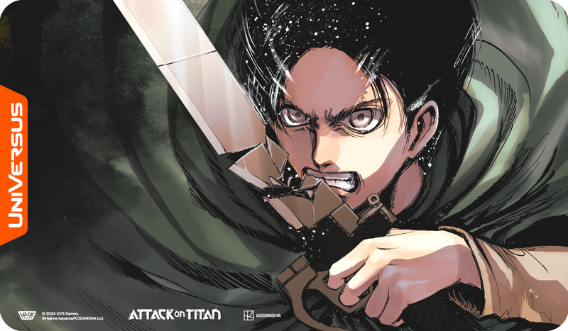 UniVersus: Playmat - "Eren Yeager" Attack on Titan Playmats UniVersus