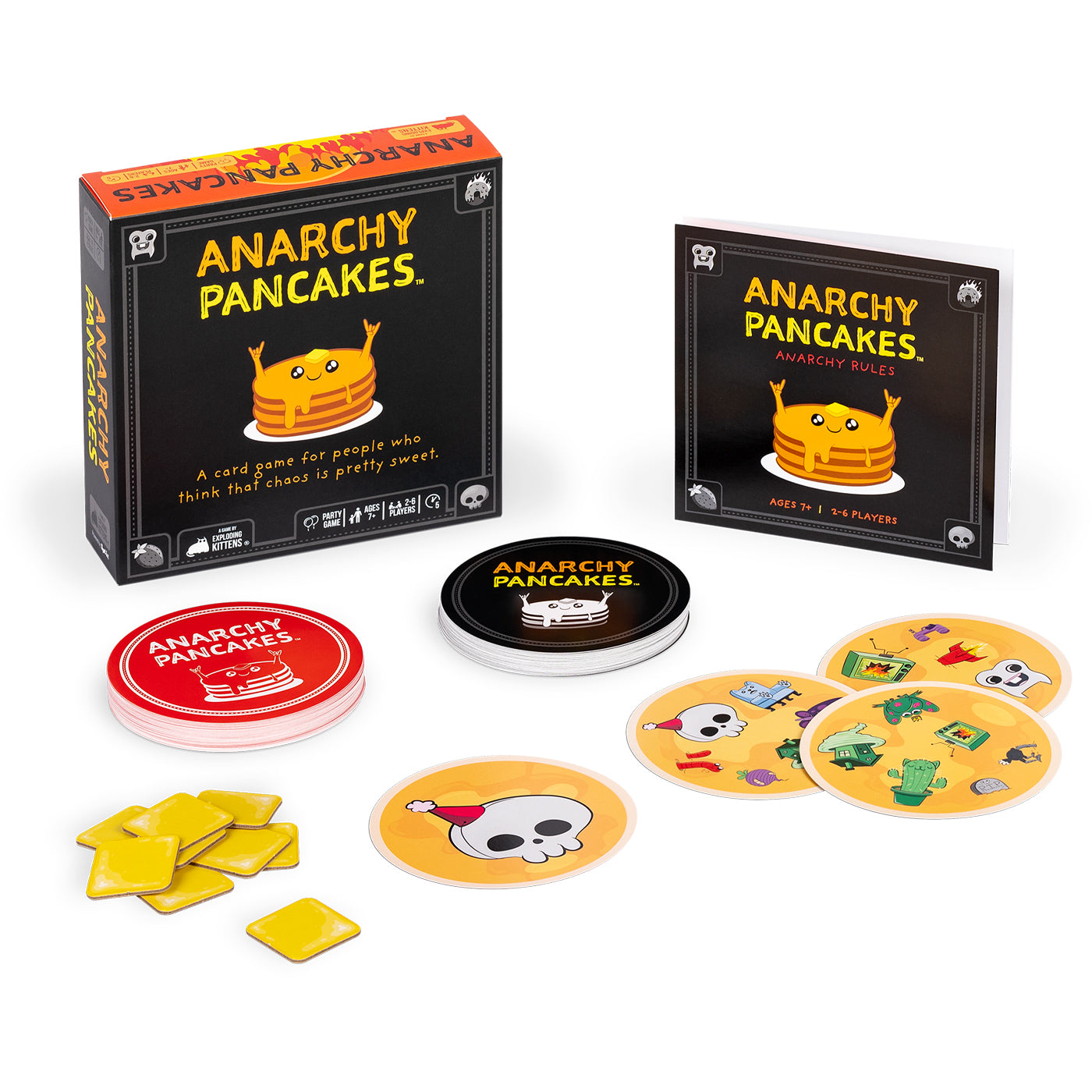 Anarchy Pancakes Board Games Exploding Kittens