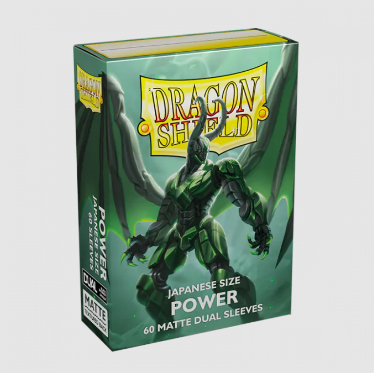 Dragon Shield: Japanese Size Sleeves - Dual Matte Power 60Ct