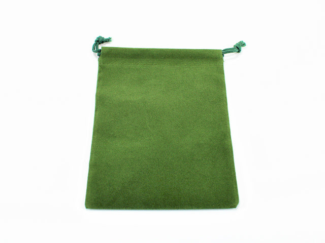 Chessex: Suedecloth Dice Bag - Small Green Dice & Gaming Accessories Chessex