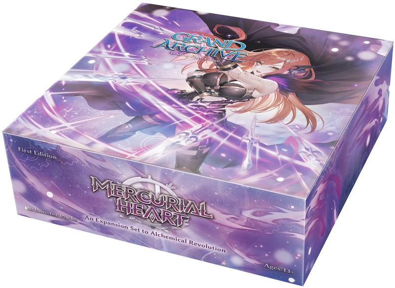 Grand Archive: Mercurial Heart 1st Edition - Booster Box Grand Archive Sealed Weebs of the Shore   