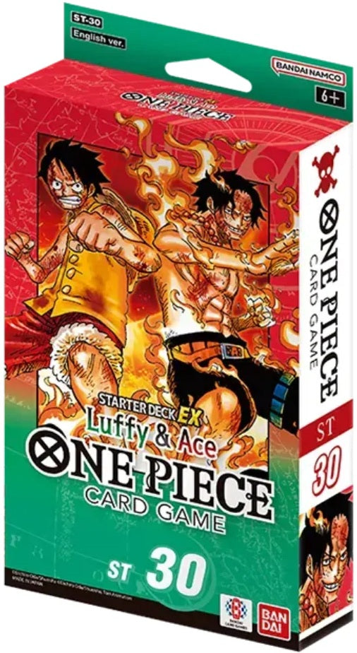 One Piece: Starter Deck EX - Luffy & Ace [ST30] (Limit 2 Per Person) One Piece Sealed Bandai